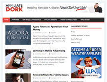 Tablet Screenshot of affiliatedork.com